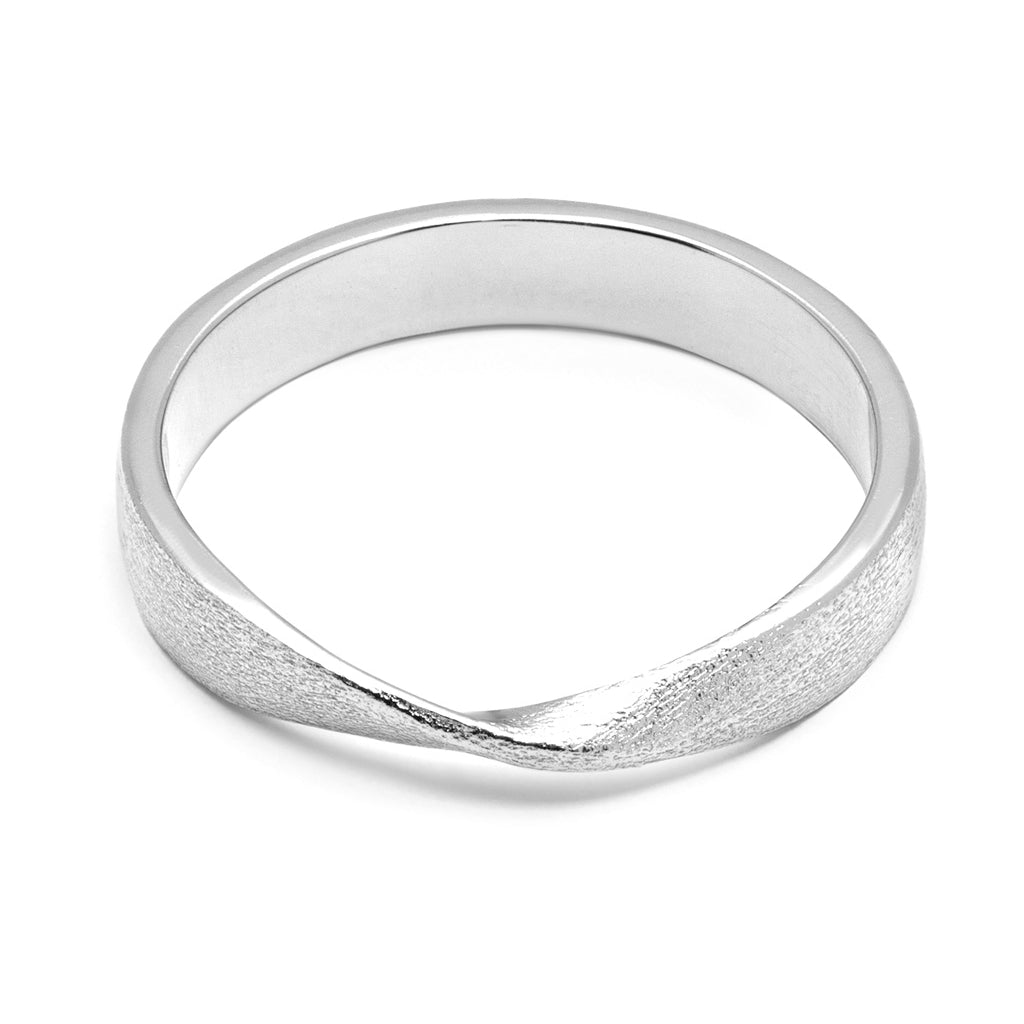 LULU Copenhagen 180 Ring brushed Rings Silver