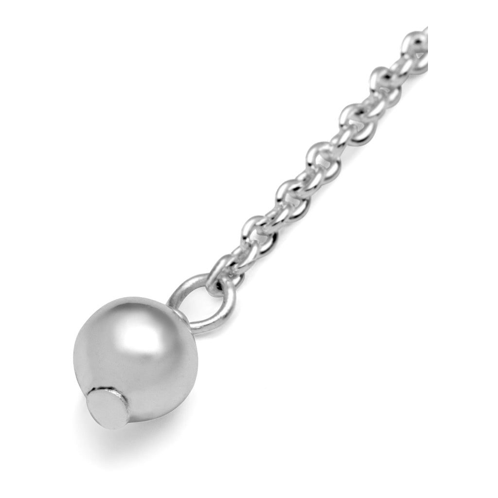 LULU Copenhagen 3 Long Pins earring 1 pcs Ear stud, 1 pcs Silver Plated