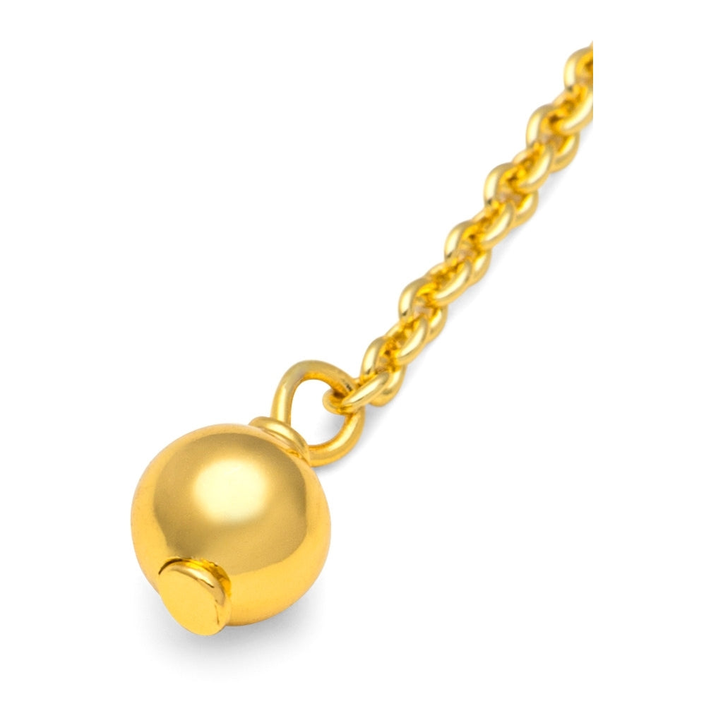 LULU Copenhagen 3 Long Pins earring 1 pcs Ear stud, 1 pcs Gold plated