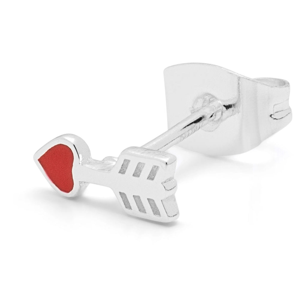 LULU Copenhagen Amor earring 1 pcs Ear stud, 1 pcs Silver