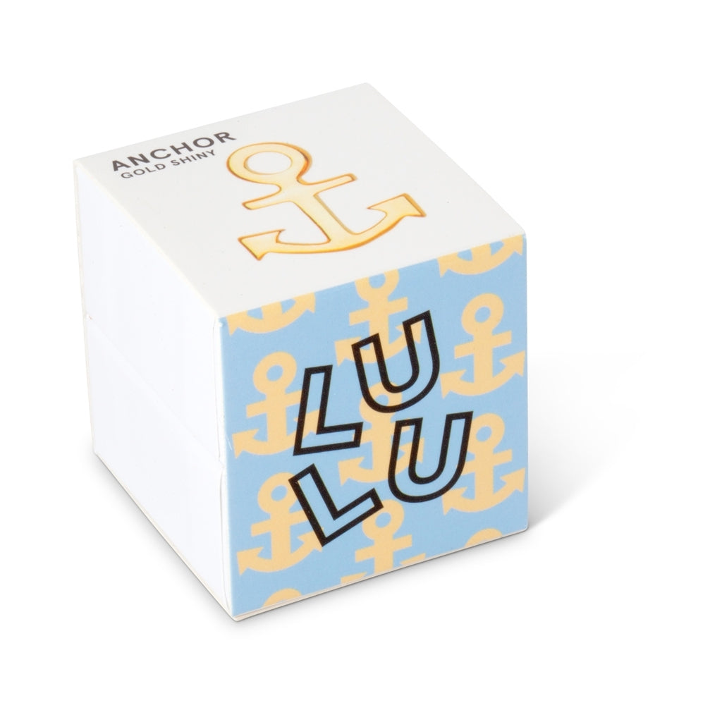 LULU Copenhagen Anchor earring 1 pcs Ear stud, 1 pcs Gold plated