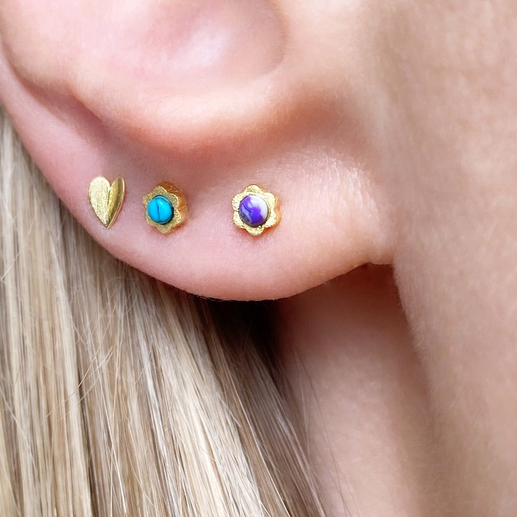 LULU Copenhagen Blomst earring 1 pcs Ear stud, 1 pcs