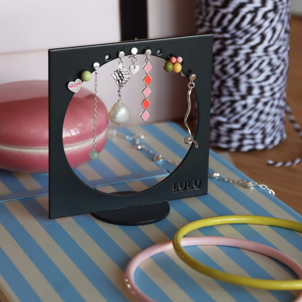 LULU Copenhagen Boheme Pearl earring 1 pcs Ear stud, 1 pcs Silver Plated