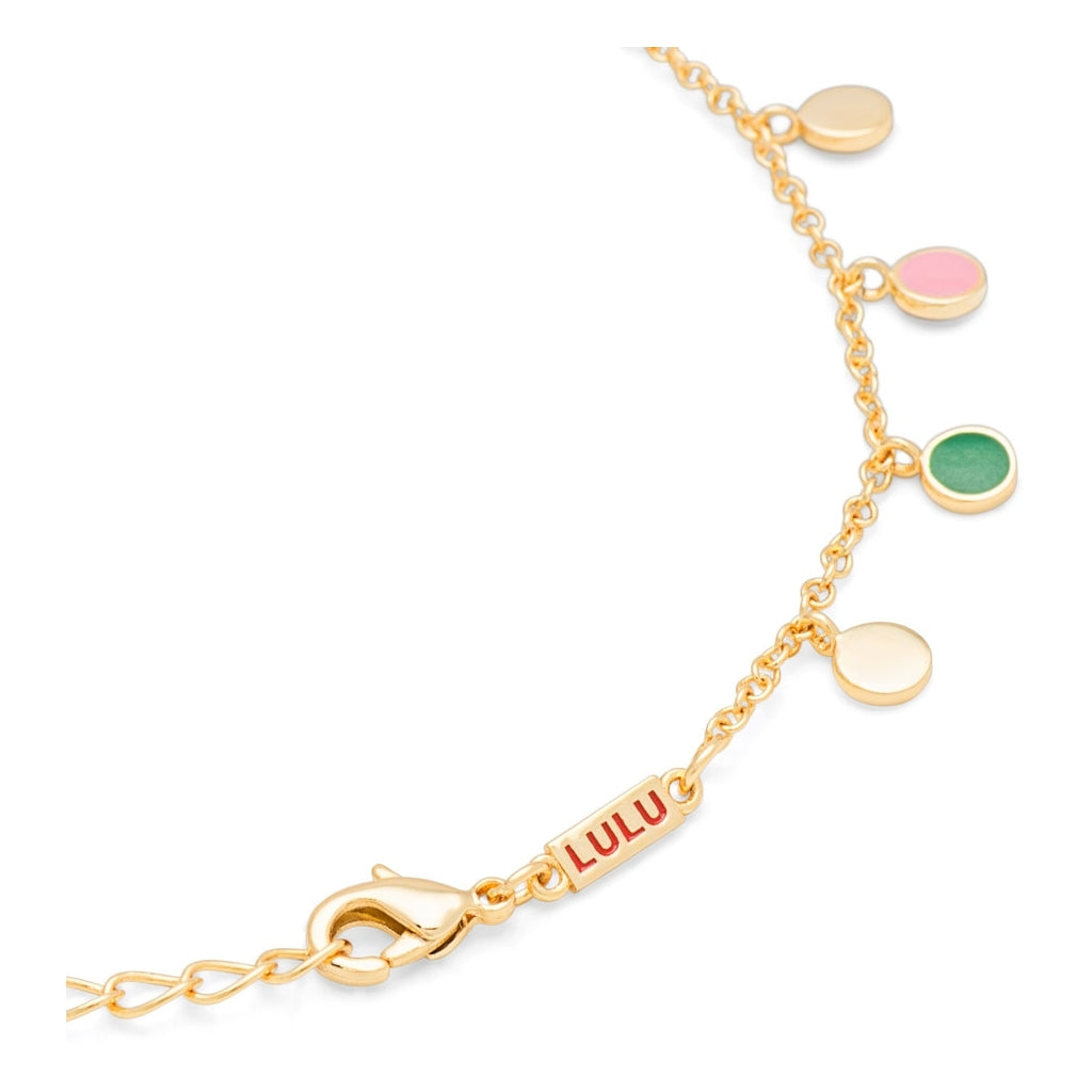 LULU Copenhagen Boho Bracelet gold plated Bracelets Green