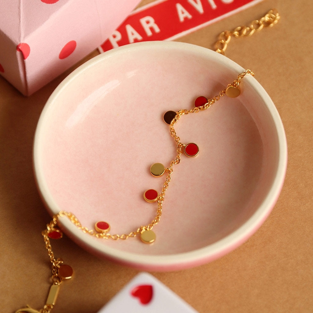 LULU Copenhagen Boho Bracelet Bracelets Passion Red