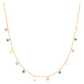 Boho Necklace - Green