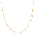 Boho Necklace - Light Pink