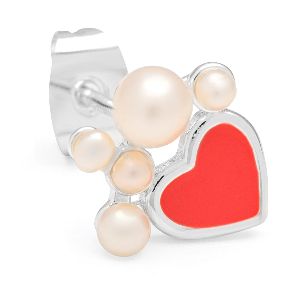LULU Copenhagen Bouquet Dream earring 1 pcs Ear stud, 1 pcs Silver Plated