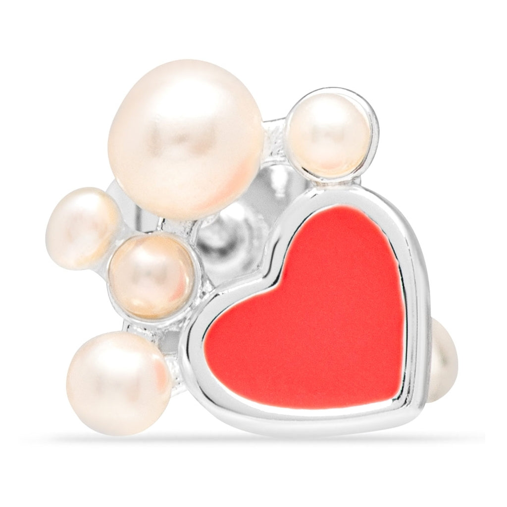 LULU Copenhagen Bouquet Dream earring 1 pcs Ear stud, 1 pcs Silver Plated