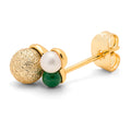 Bouquet The Favorite earring 1 pcs - Gold plated