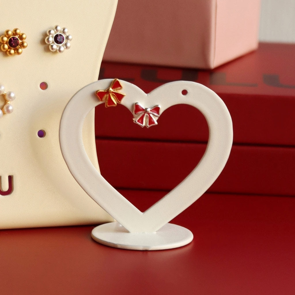 LULU Copenhagen Bow earring 1 pcs Ear stud, 1 pcs Gold plated