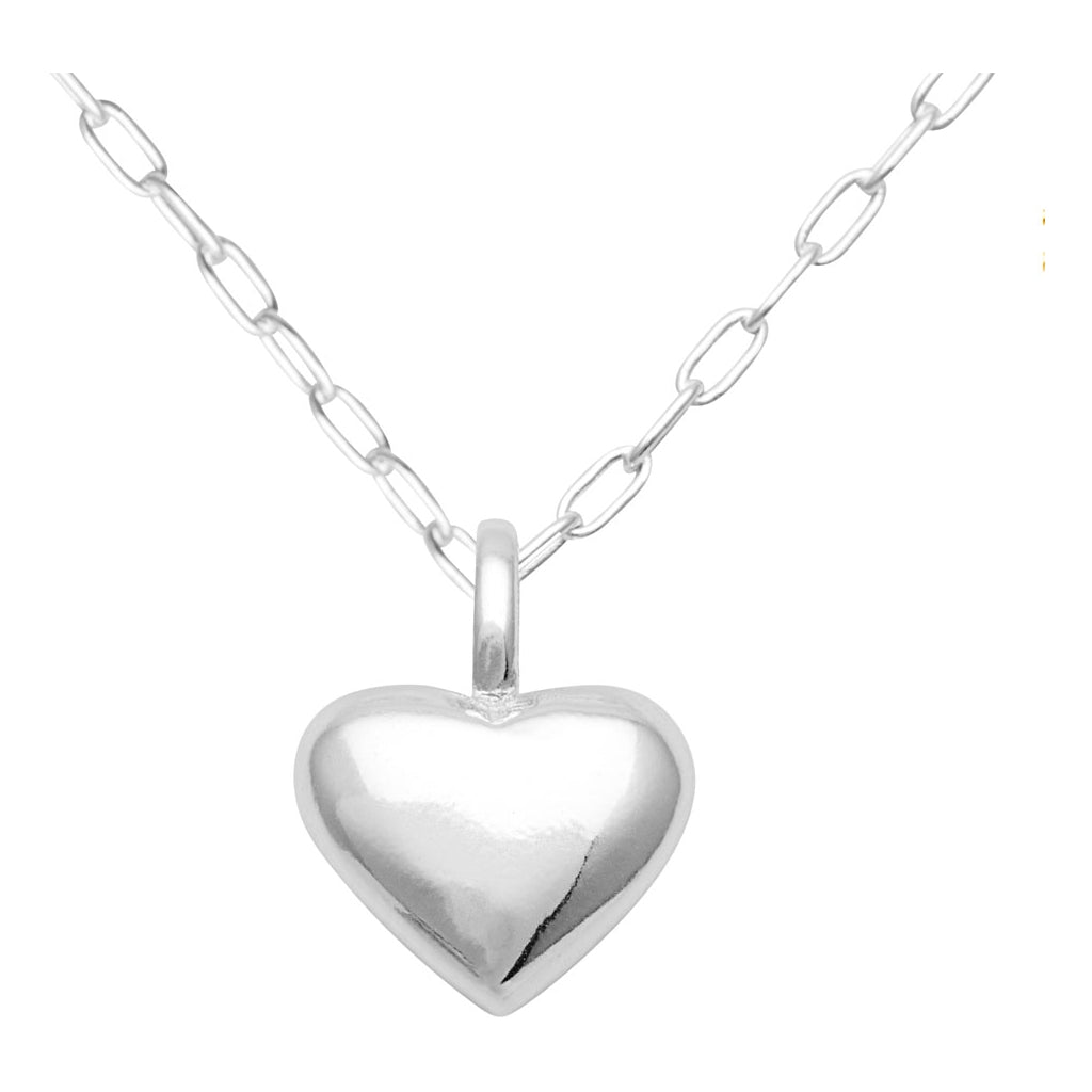 LULU Copenhagen Classic Heart Necklace Necklaces Silver