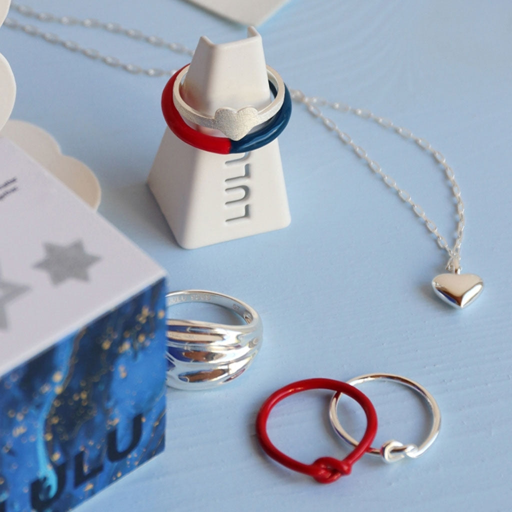 LULU Copenhagen Classic Heart Necklace Necklaces Silver