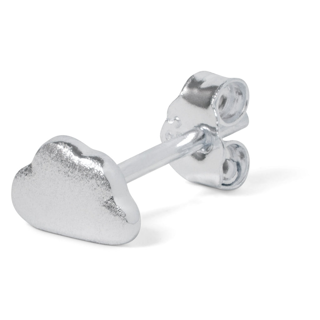 LULU Copenhagen Cloud earring 1 pcs Ear stud, 1 pcs Silver