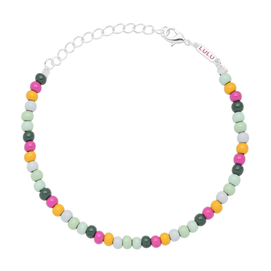 LULU Copenhagen Color Ball Bracelet - silver plated Bracelets Beach