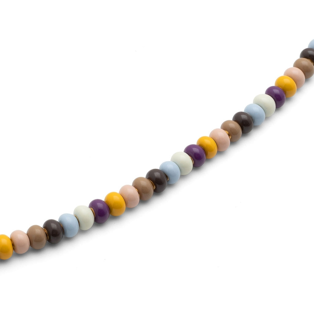 LULU Copenhagen Color Ball Necklace Necklaces Golden Harvest
