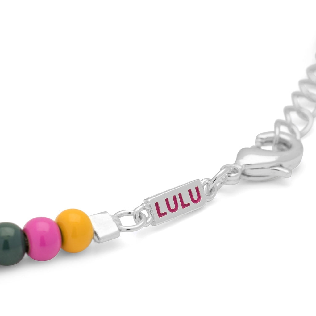 LULU Copenhagen Color Ball Necklace - Silver Plated Necklaces Beach