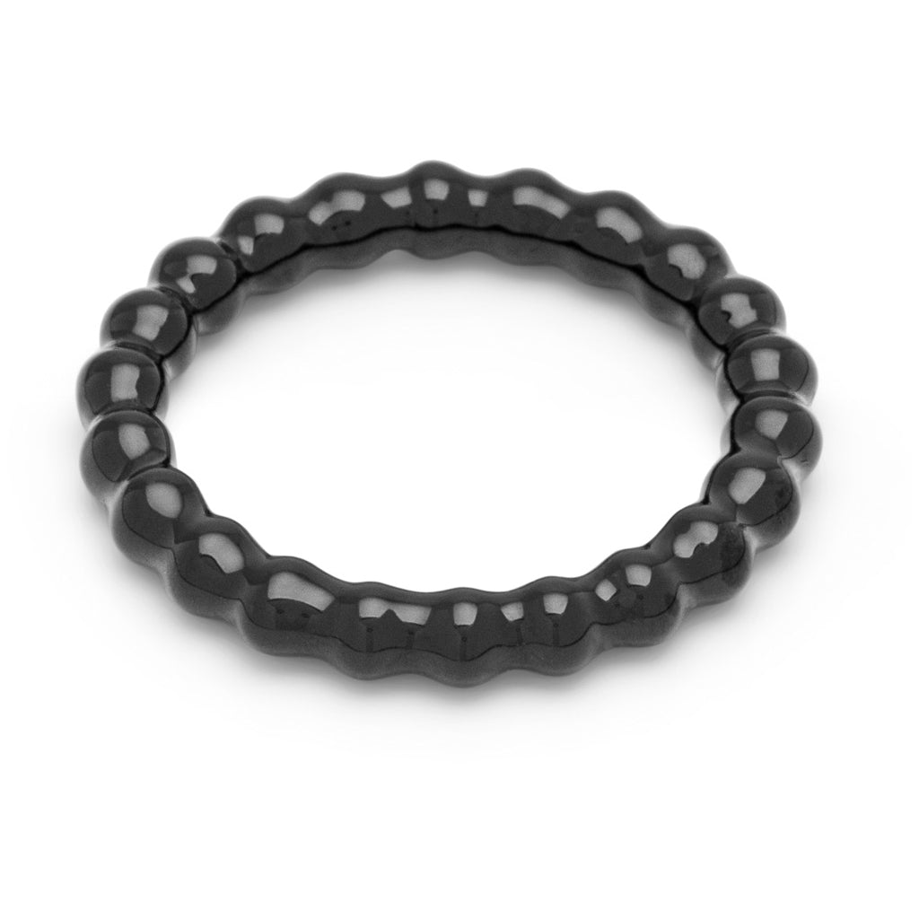 LULU Copenhagen Color Ball Ring Rings Black