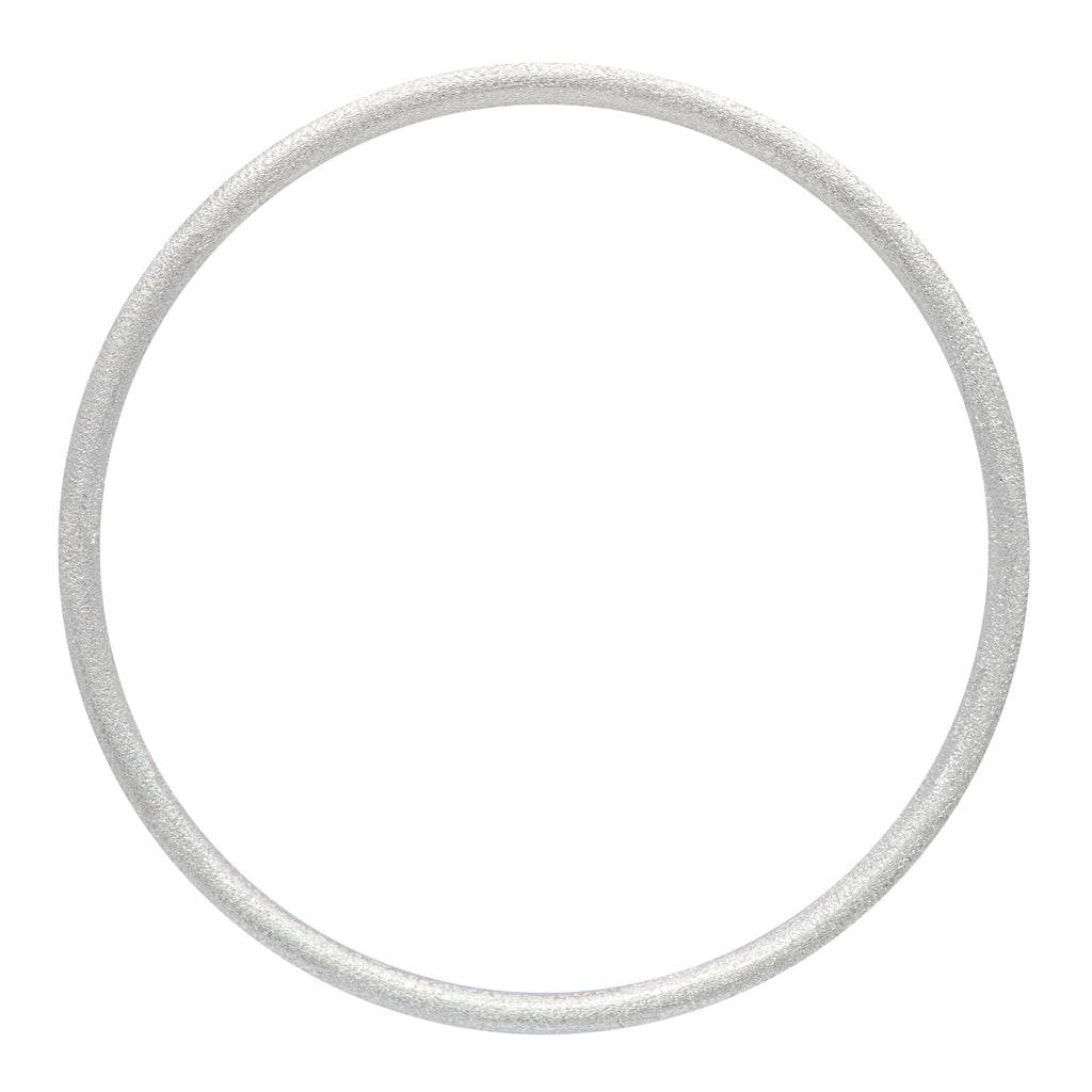 LULU Copenhagen Color Bangle Brushed Bracelets Silver Plated