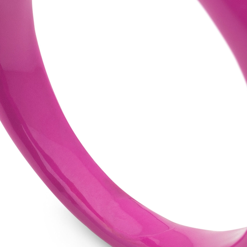 LULU Copenhagen Color Ring Chunky Rings Electric Fuchsia Pink