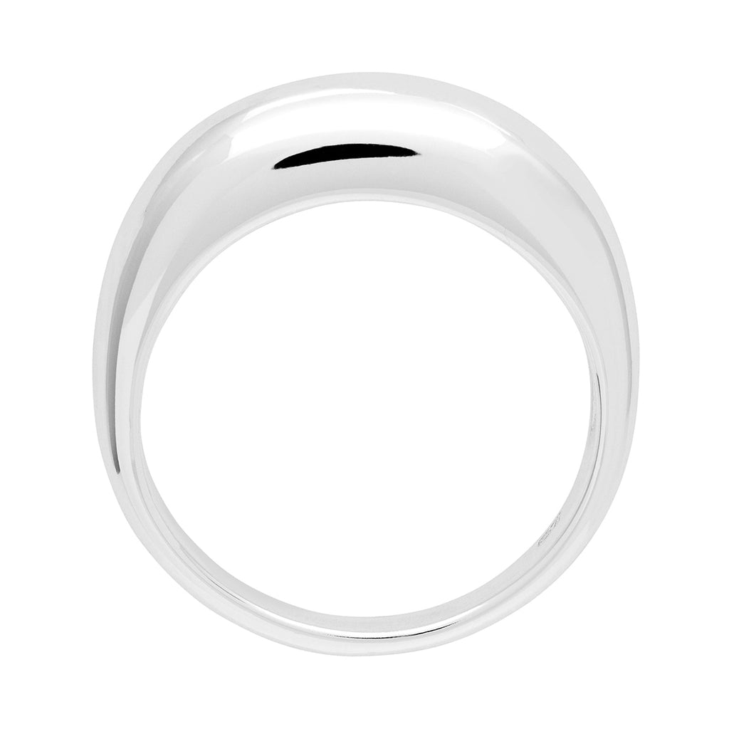 LULU Copenhagen Color Ring Chunky Rings Silver