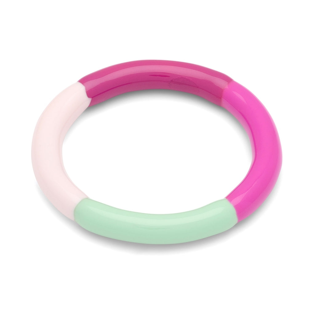 LULU Copenhagen Color Ring Quatro Rings Pink Sunset