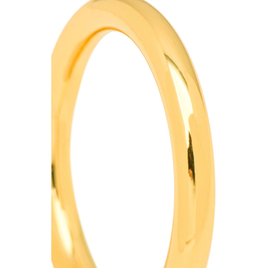 LULU Copenhagen Color Ring shiny Rings Gold plated
