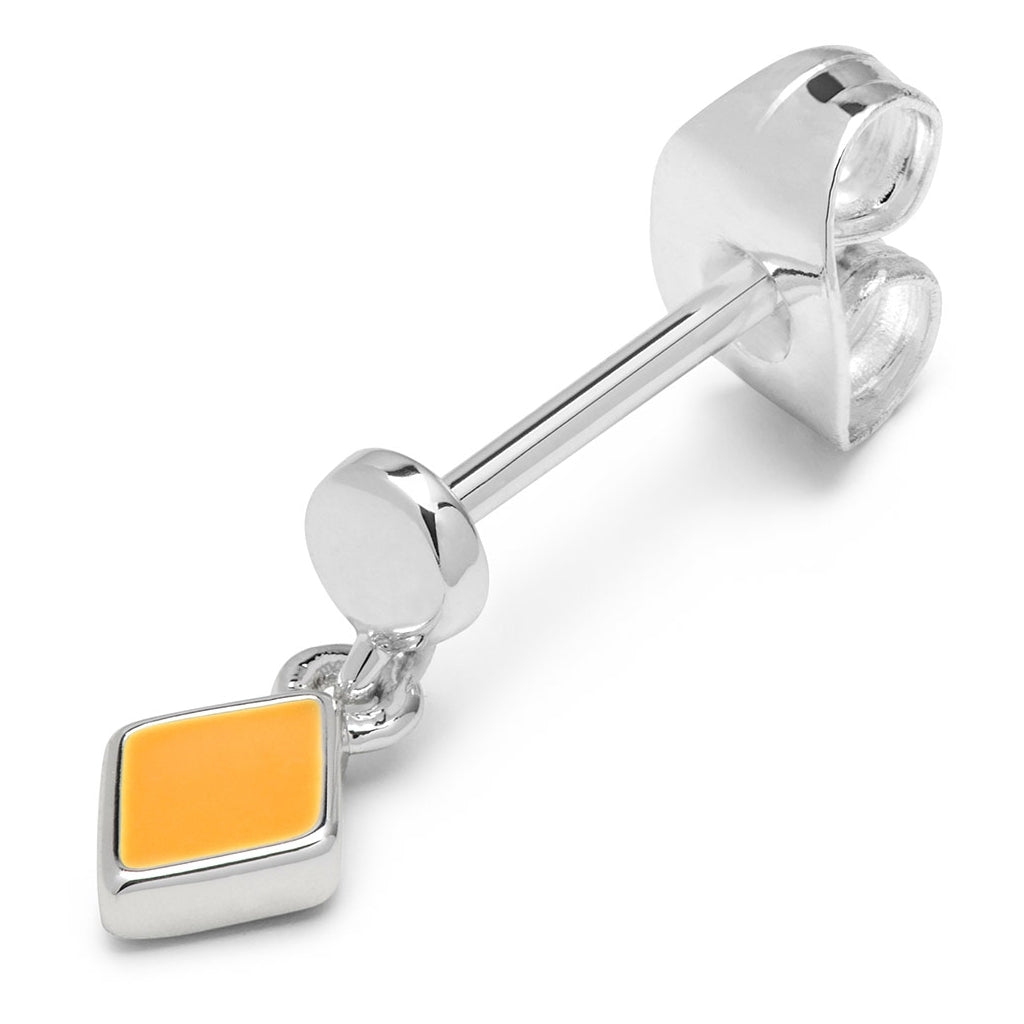 LULU Copenhagen Confetti Dangling earring 1 pcs silver plated Ear stud, 1 pcs Marigold