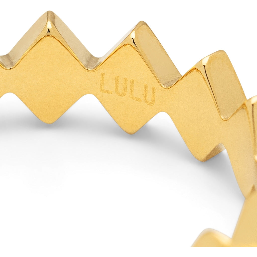 LULU Copenhagen Confetti Ring gold plated Rings Memories