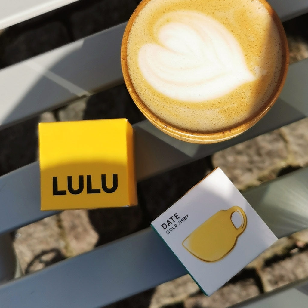 LULU Copenhagen Date earring 1 pcs Ear stud, 1 pcs Gold plated