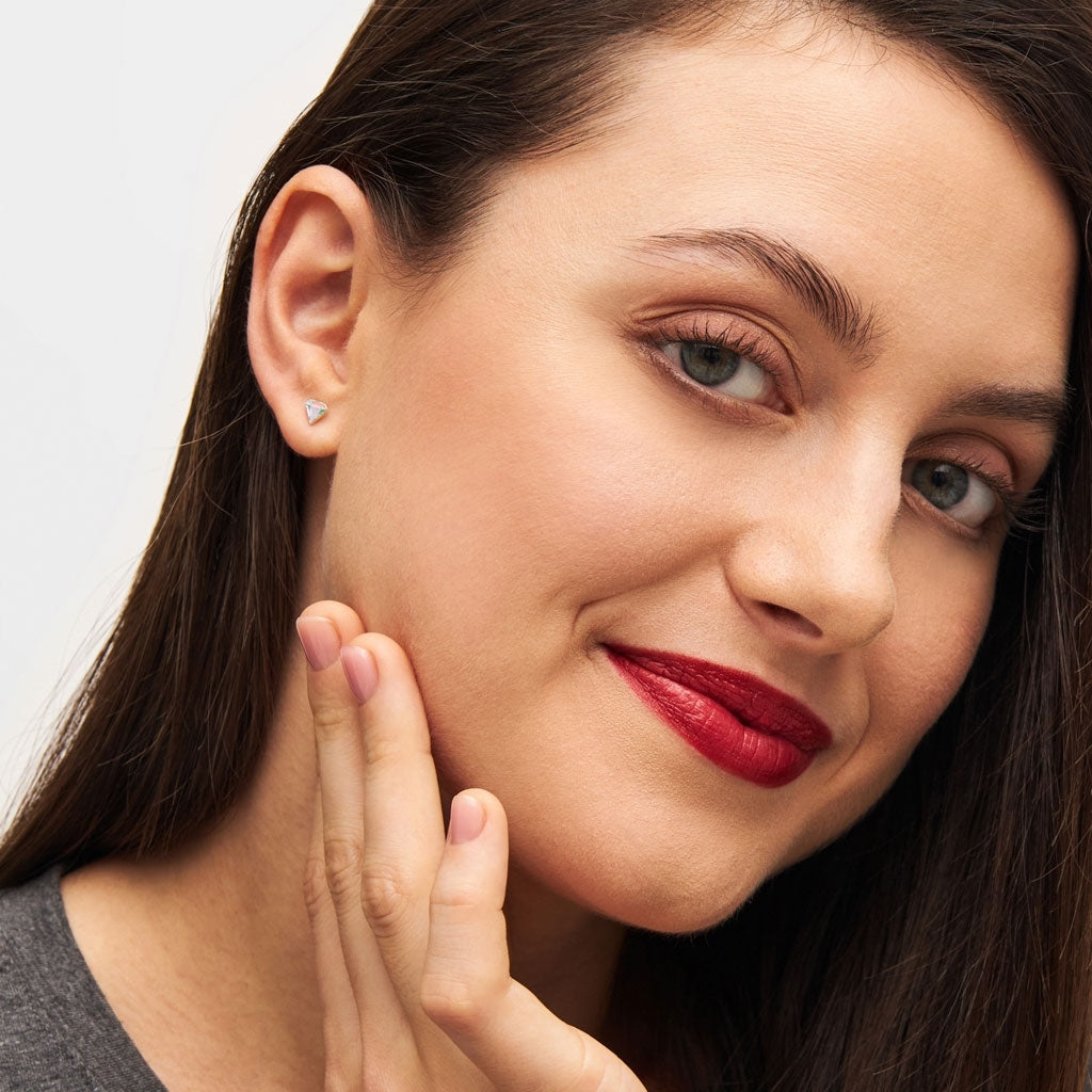 LULU Copenhagen Diamond Cut Small earring 1 pcs Ear stud, 1 pcs Multi