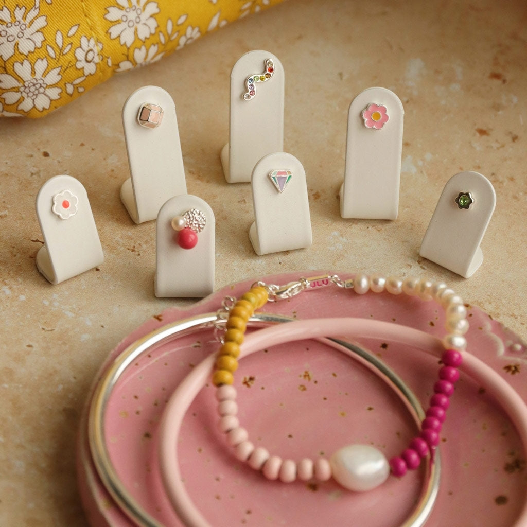 LULU Copenhagen Diamond Cut Small earring 1 pcs Ear stud, 1 pcs Multi