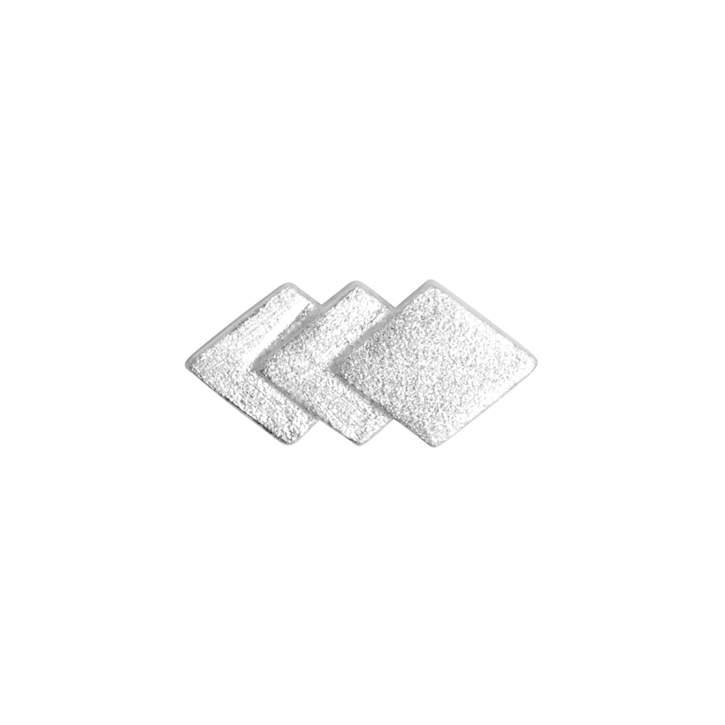 LULU Copenhagen Domino 3 earring 1 pcs Ear stud, 1 pcs Silver
