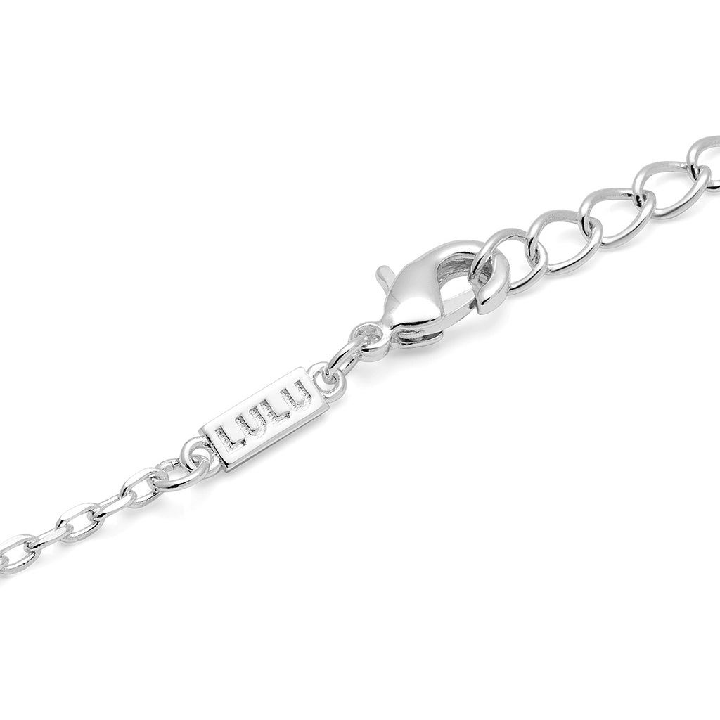 LULU Copenhagen Endless Love Necklace - silver plated Necklaces Passion Red