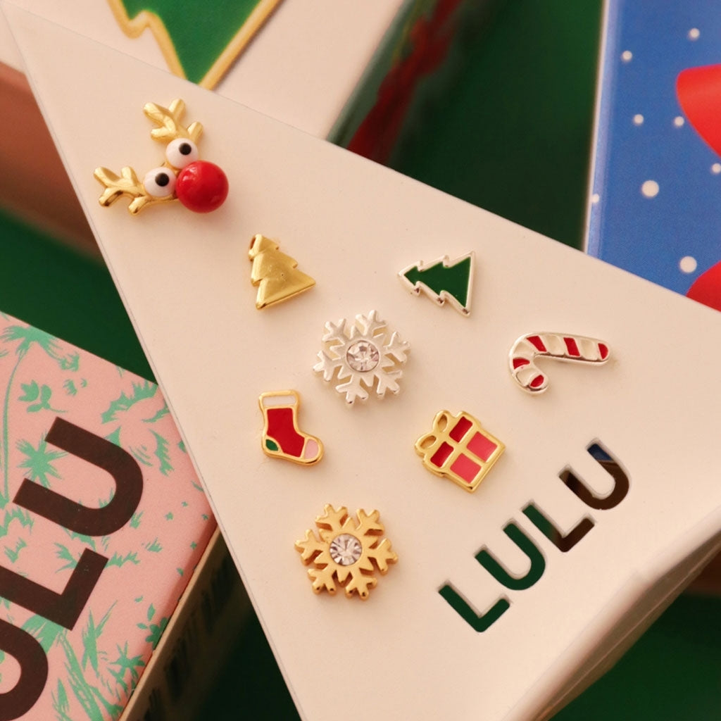 LULU Copenhagen Flake earring 1 pcs Ear stud, 1 pcs Gold plated