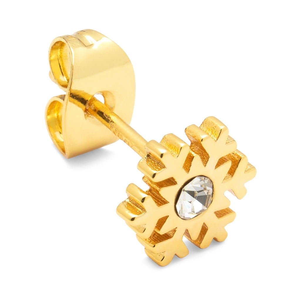 LULU Copenhagen Flake earring 1 pcs Ear stud, 1 pcs Gold plated