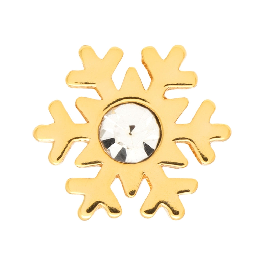 LULU Copenhagen Flake earring 1 pcs Ear stud, 1 pcs Gold plated