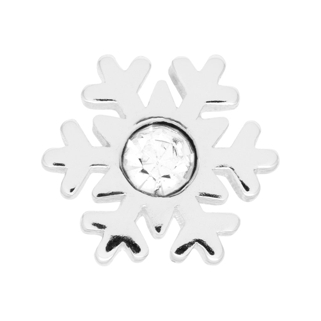 LULU Copenhagen Flake earring 1 pcs Ear stud, 1 pcs Silver Plated