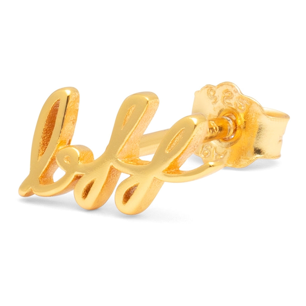 LULU Copenhagen For My Bff earring 1 pcs Ear stud, 1 pcs Gold plated