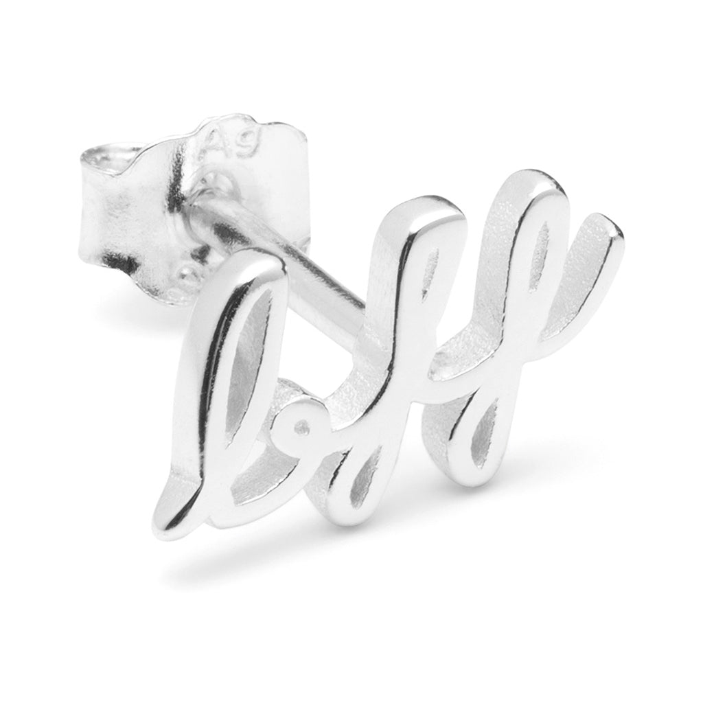 LULU Copenhagen For My Bff earring 1 pcs - silver Ear stud, 1 pcs Silver