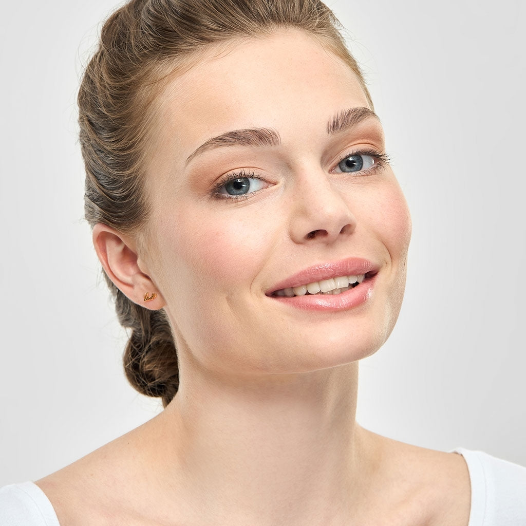 LULU Copenhagen For My Love earring 1 pcs Ear stud, 1 pcs Gold plated