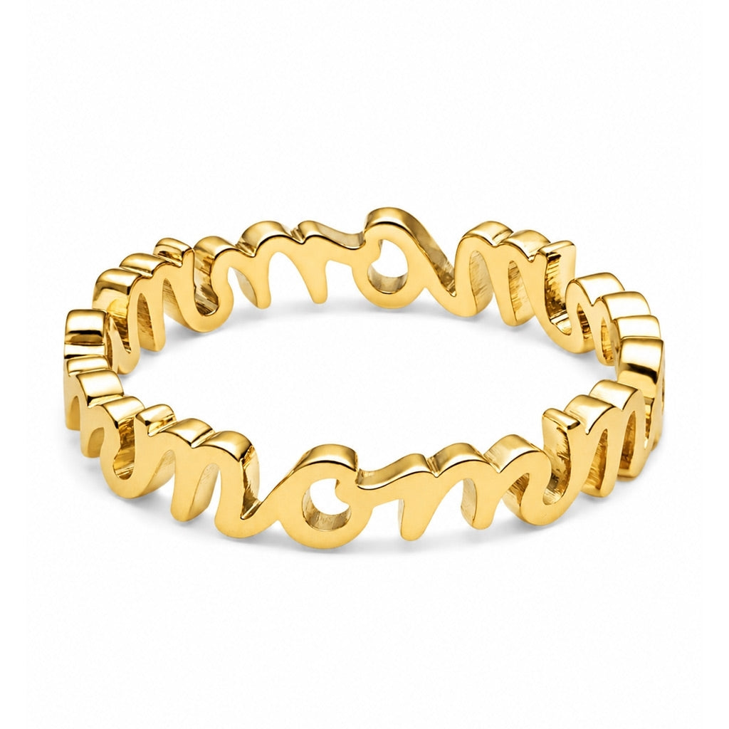 LULU Copenhagen For My Mom Ring Rings Gold plated