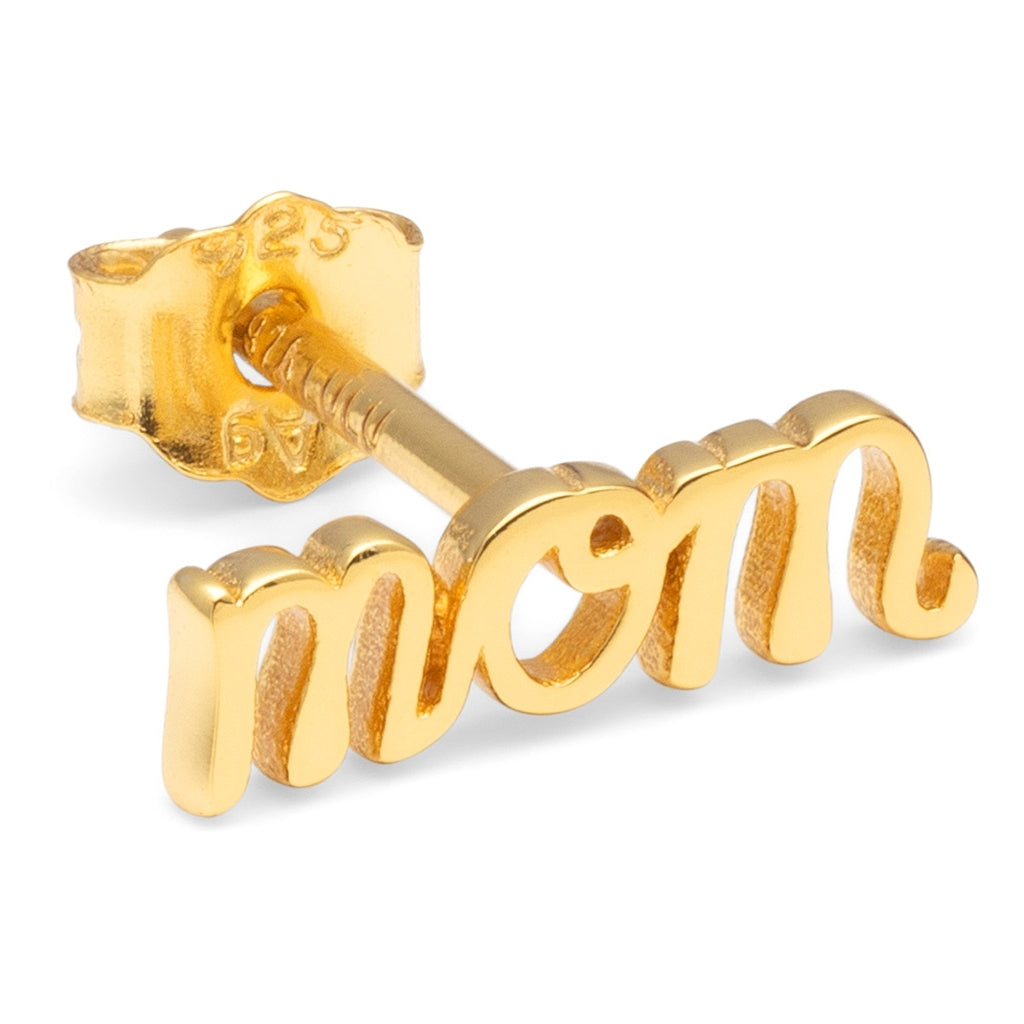 LULU Copenhagen For My Mom earring 1 pcs Ear stud, 1 pcs Gold plated