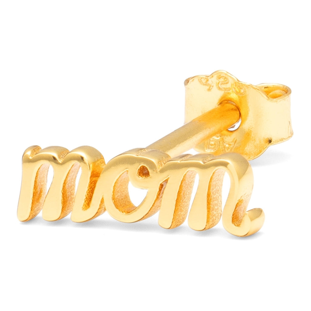 LULU Copenhagen For My Mom earring 1 pcs Ear stud, 1 pcs Gold plated