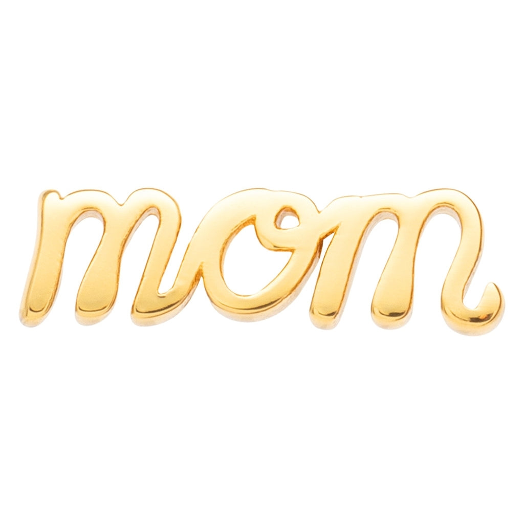 LULU Copenhagen For My Mom earring 1 pcs Ear stud, 1 pcs Gold plated