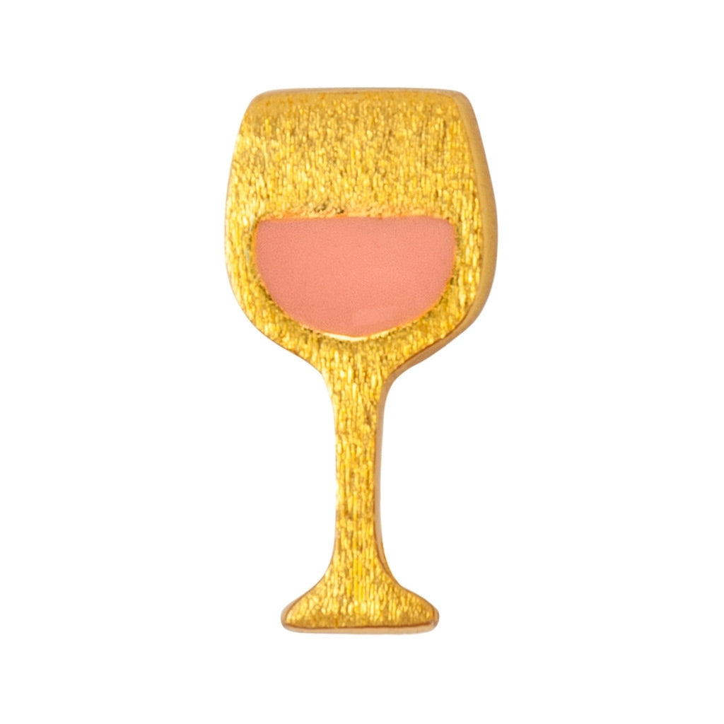 LULU Copenhagen Friday Rosé earring 1 pcs Ear stud, 1 pcs Gold plated