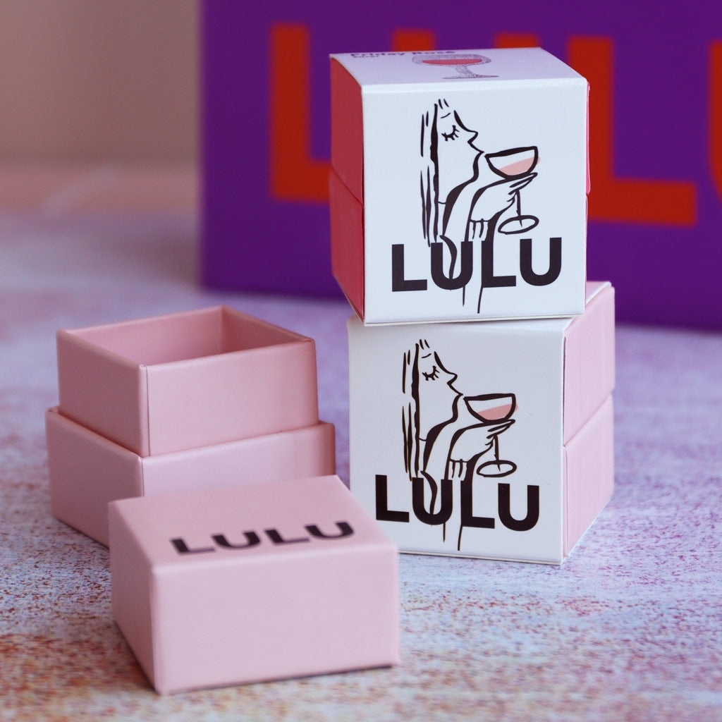 LULU Copenhagen Friday Rosé earring 1 pcs Ear stud, 1 pcs Silver Plated