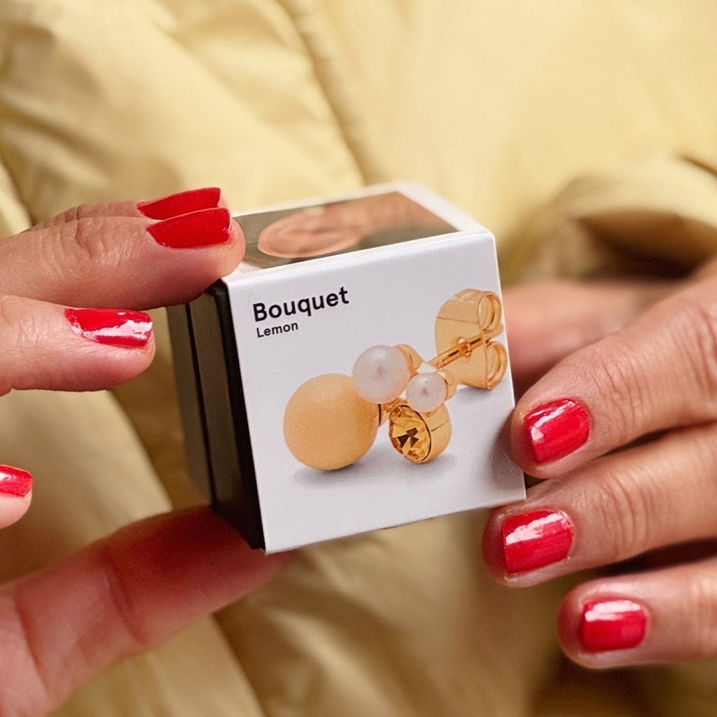 LULU Copenhagen Gift Collection, When Life Gives You Lemons Gift Collection Gold plated