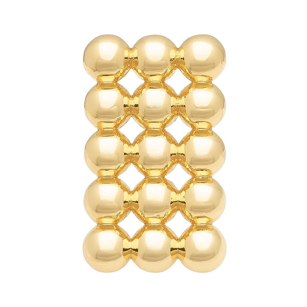 LULU Copenhagen Glamour earring 1 pcs Ear stud, 1 pcs Gold plated