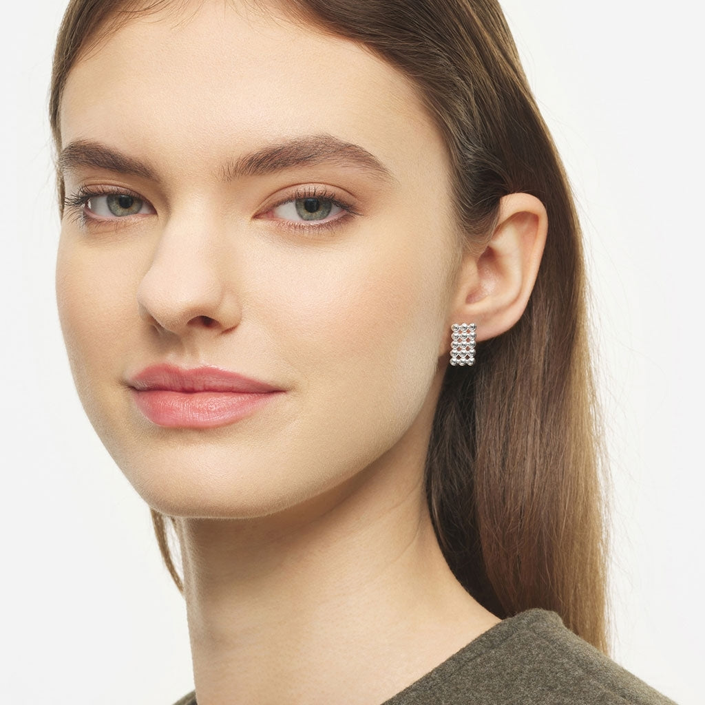 LULU Copenhagen Glamour earring 1 pcs Ear stud, 1 pcs Silver Plated